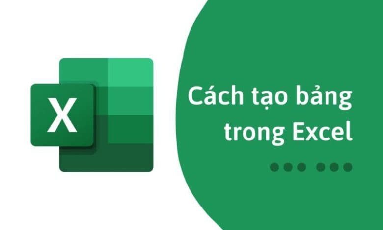 Hướng dẫn cách tạo bảng trong Excel cực đơn giản cho dân văn phòng