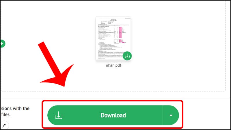 Chuyển từ Excel sang PDF với PDF Convert