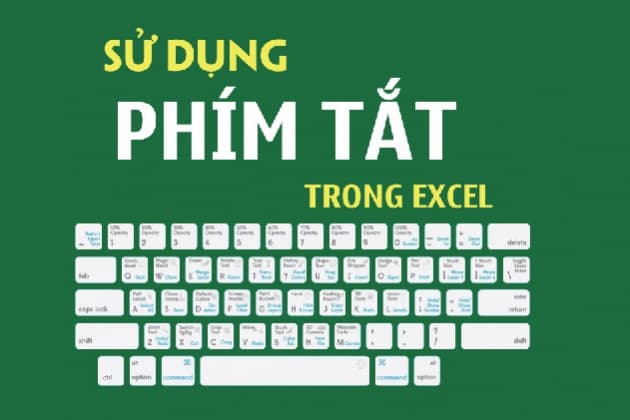 Các phím tắt trong Excel dùng định dạng ô