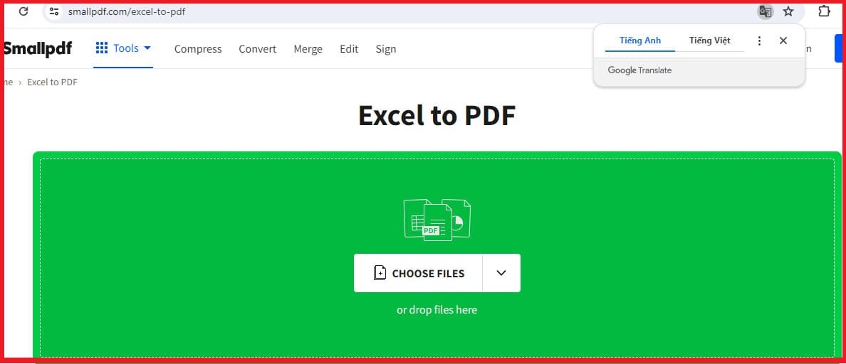 cách chuyển Excel sang PDF
