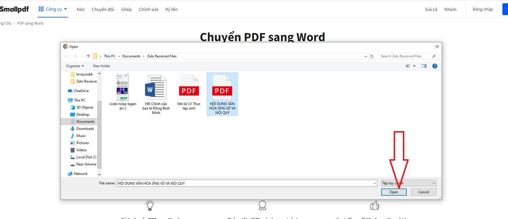 Tải file chuyển đổi