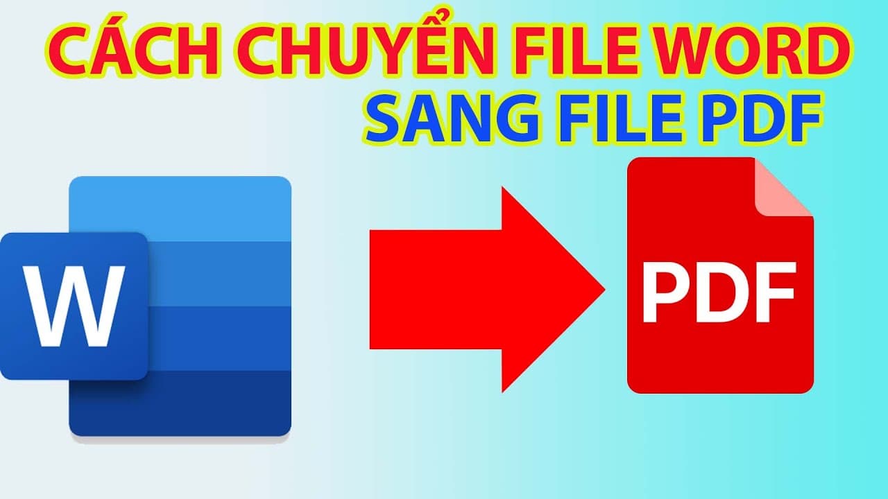 Bí quyết chuyển đổi file Word sang PDF nhanh như chớp