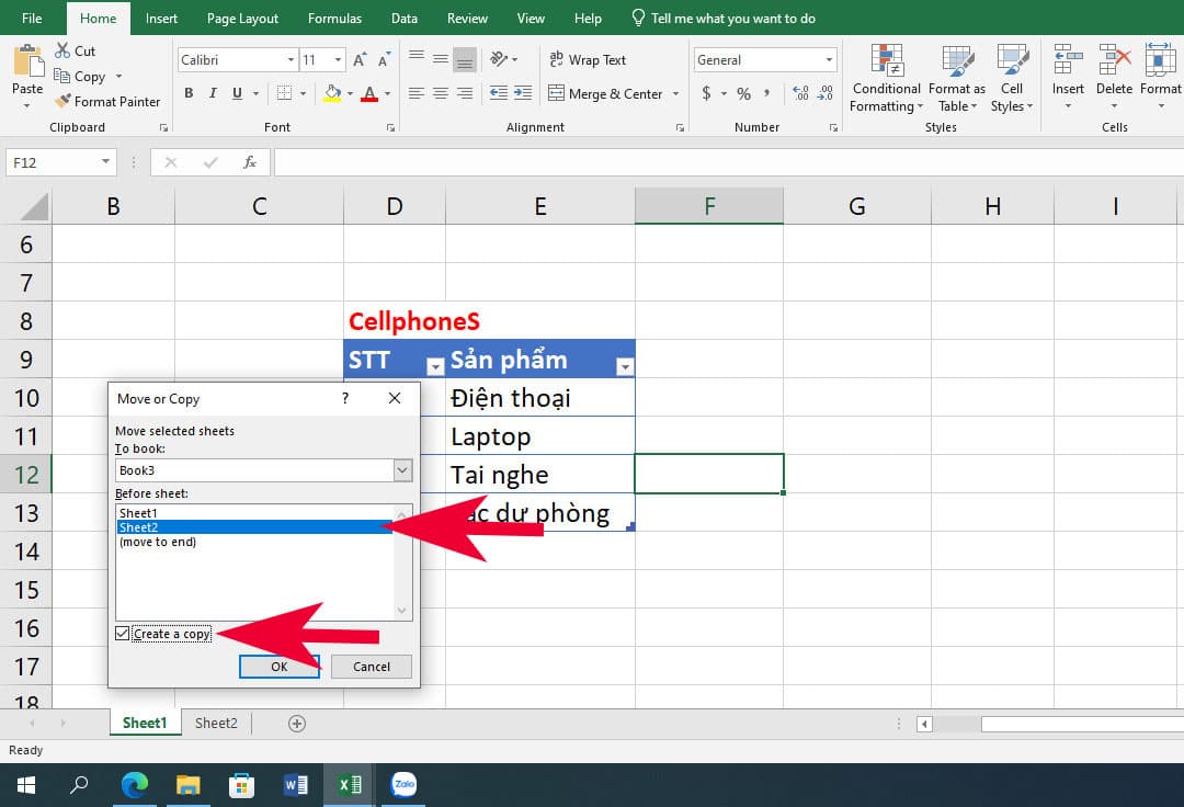 Tại sao cần copy sheet trong Excel?