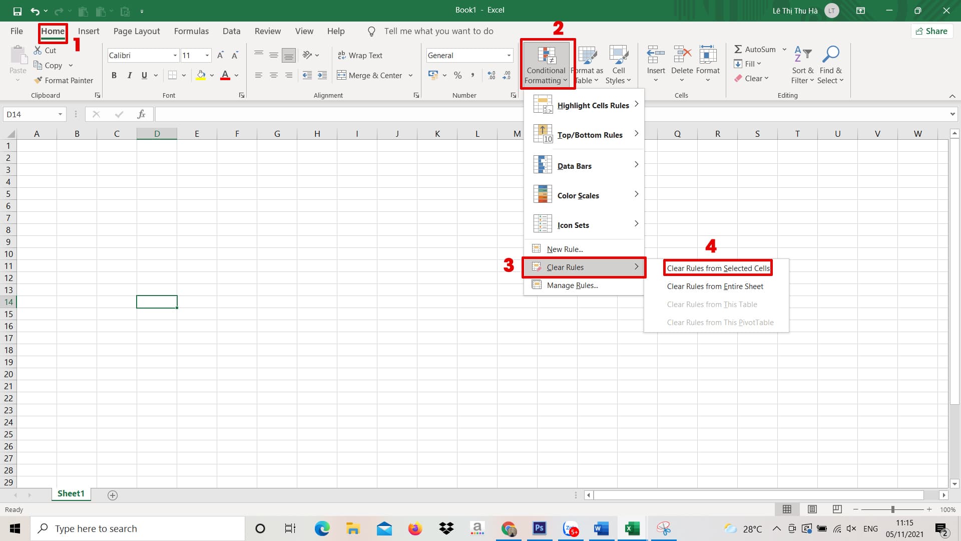 Các mẹo bổ sung giúp giảm dung lượng file Excel