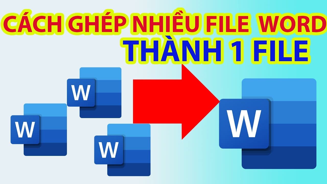 Ghép file Word là gì?